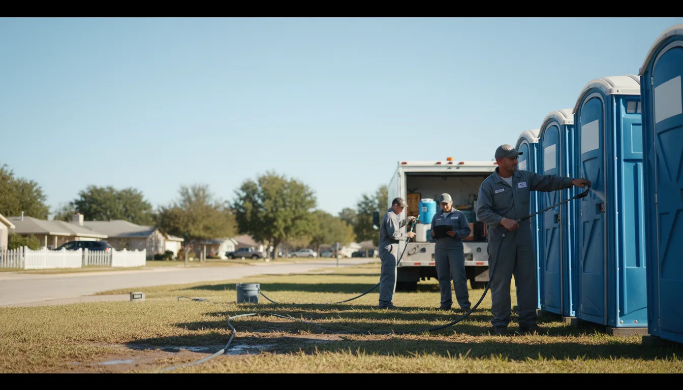 Long-Term Portable Toilet Rental in Sumiton, AL near me